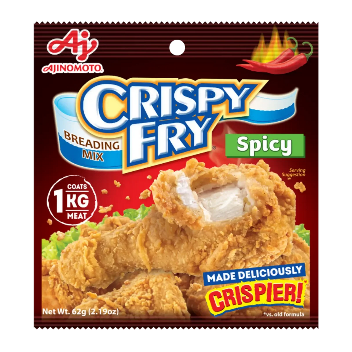 Ajinomoto Crispy Fry Spicy 62g