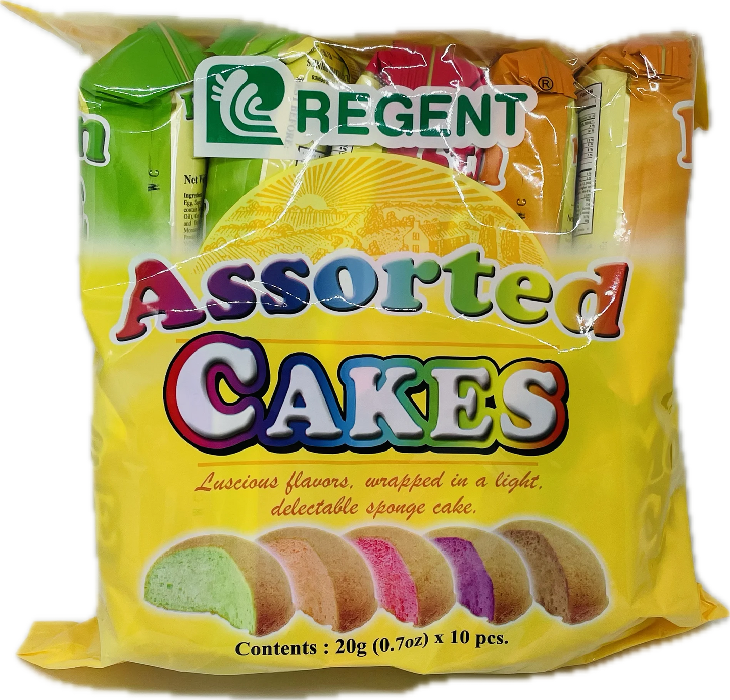 Regent Fiesta Asstd Cakes 10pcs