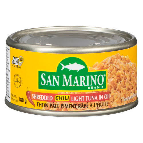 San Marino Shredded Chili LightTuna in Oil 80g