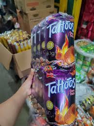 W.L Tattoos Corn Tube BBQ Flavor (10x60g)