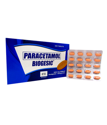 Biogesic Paracetamol 500mg 20's