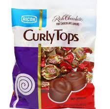 Ricoa Curly Tops Choco 150g
