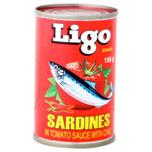 Ligo Sardines Tomato Chili 155g