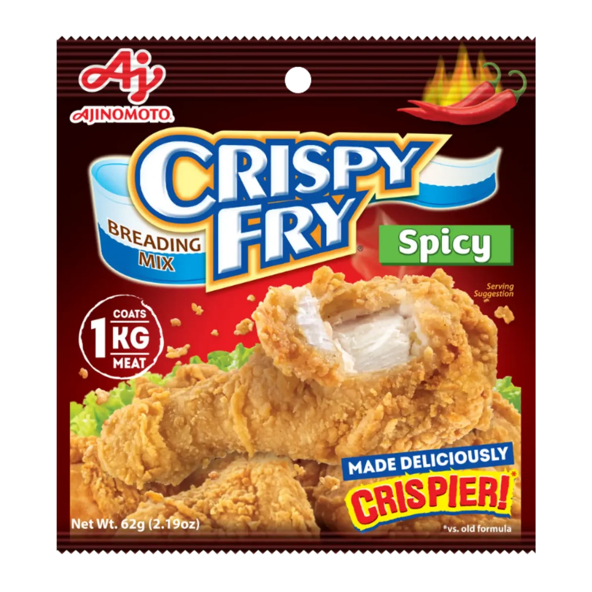 Ajinomoto Crispy Fry Spicy 62g