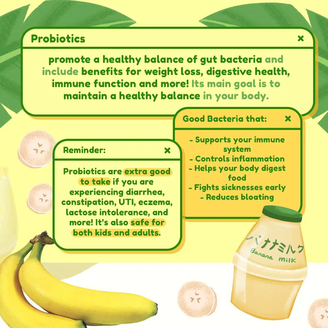 Beauty Milk PremiumJapanese Banana (PROBIOTIC & COLLAGEN Drink)