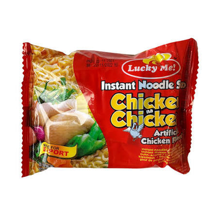 Lucky Me Chicken na Chicken Instant Noodles 6x55g