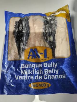 AA-1 Milkfish Belly 2pc 400g