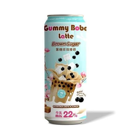 O's Bubble Gummy Boba Latte Brown Sugar 470ml
