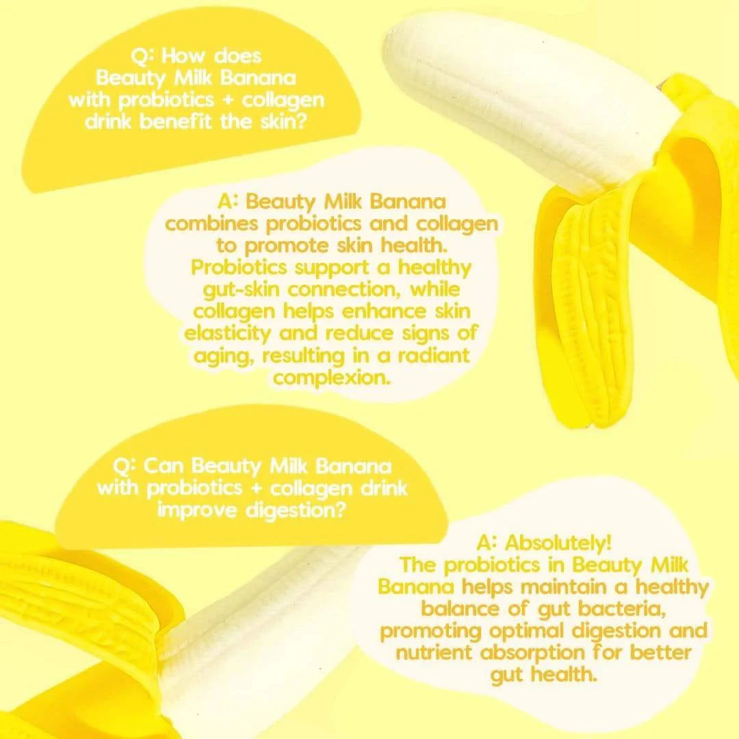 Beauty Milk PremiumJapanese Banana (PROBIOTIC & COLLAGEN Drink)