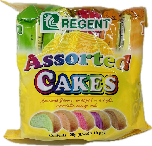 Regent Fiesta Asstd Cakes 10pcs