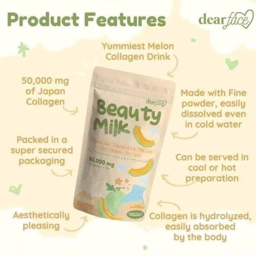 Beauty Milk Premium Japanese Melon (COLLAGEN Drink)