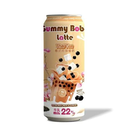 O's Bubble Gummy Boba Latte Thai Tea 470ml