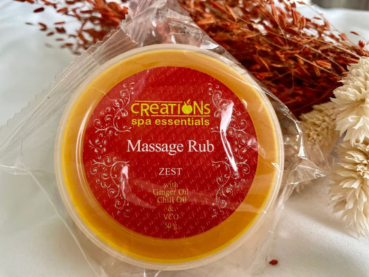 Creations Spa Essentials Massage Rub (ZEST)