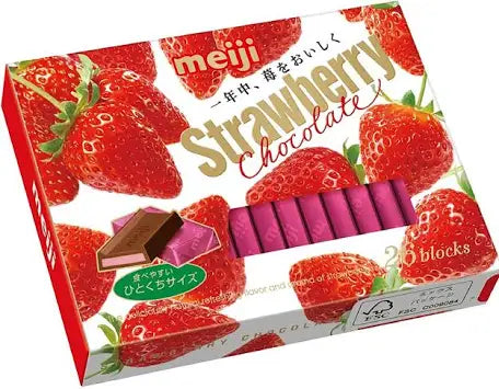 Meiji Strawberry Chocolate Box 120g