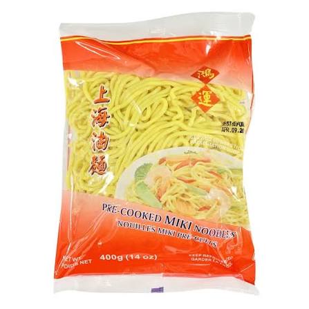 Hunwang Pre-cooked Miki Noodles 400g