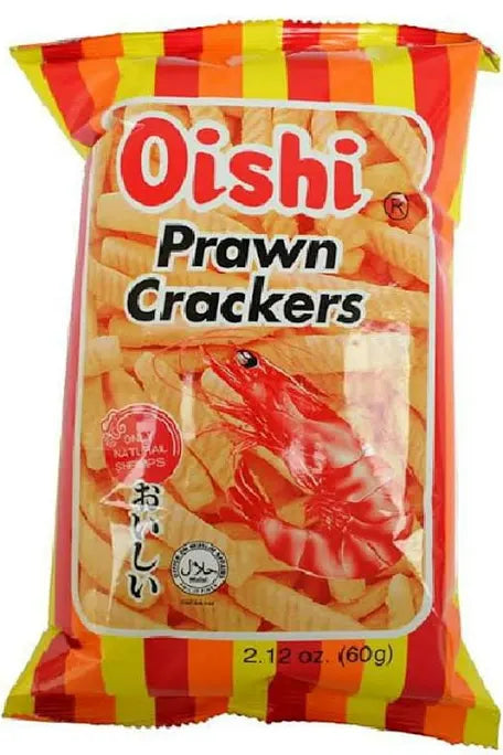 Oishi Prawn Crackers 60g Original