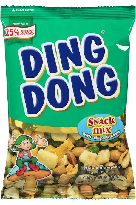 Ding Dong Snack Mix with Chips and Curls 100g