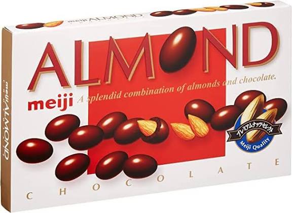 Meiji Chocolate Almond 79g