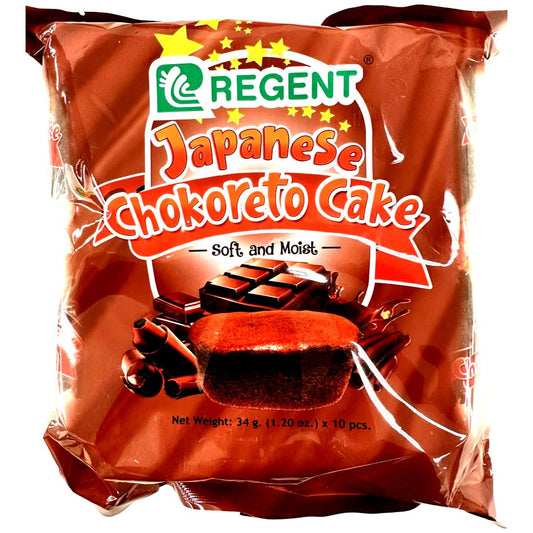 Regent Chokoreto Cake 10x34g