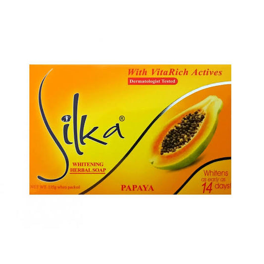 Silka Papaya Soap (Orange) 135g