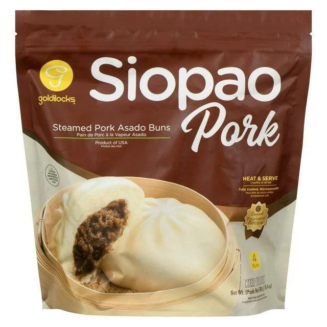 Goldilocks Siopao Pork Asado 4 pcs