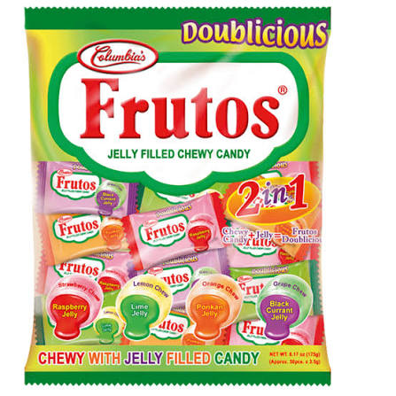 Columbia Frutos Jelly Chewy Candy 165g