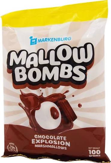 Markenburg Mallow Bombs Chocolate 100g