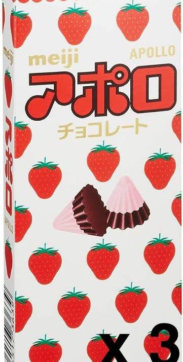 Meiji Strawberry Chocolate Box 10x46g