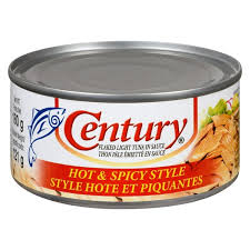 Century Flaked Light Tuna Hot & Spicy Style 180g