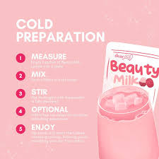 Beauty Milk Lychee (Swiss STEM CELL Drink)