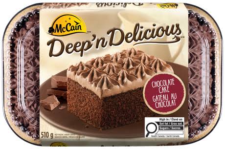 McCain Chocolate Cake (510g)