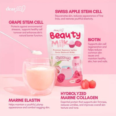 Beauty Milk Lychee (Swiss STEM CELL Drink)